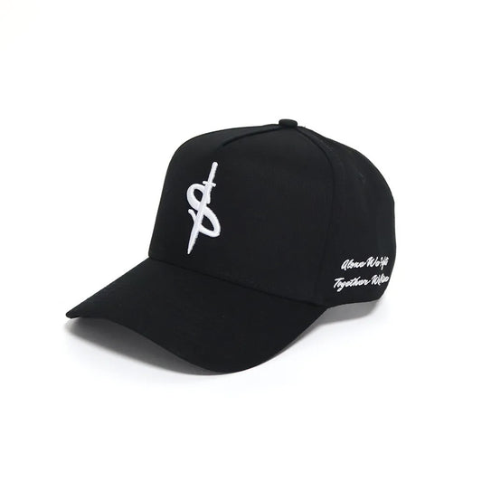 STOIC 5 PANEL HAT IN BLACK